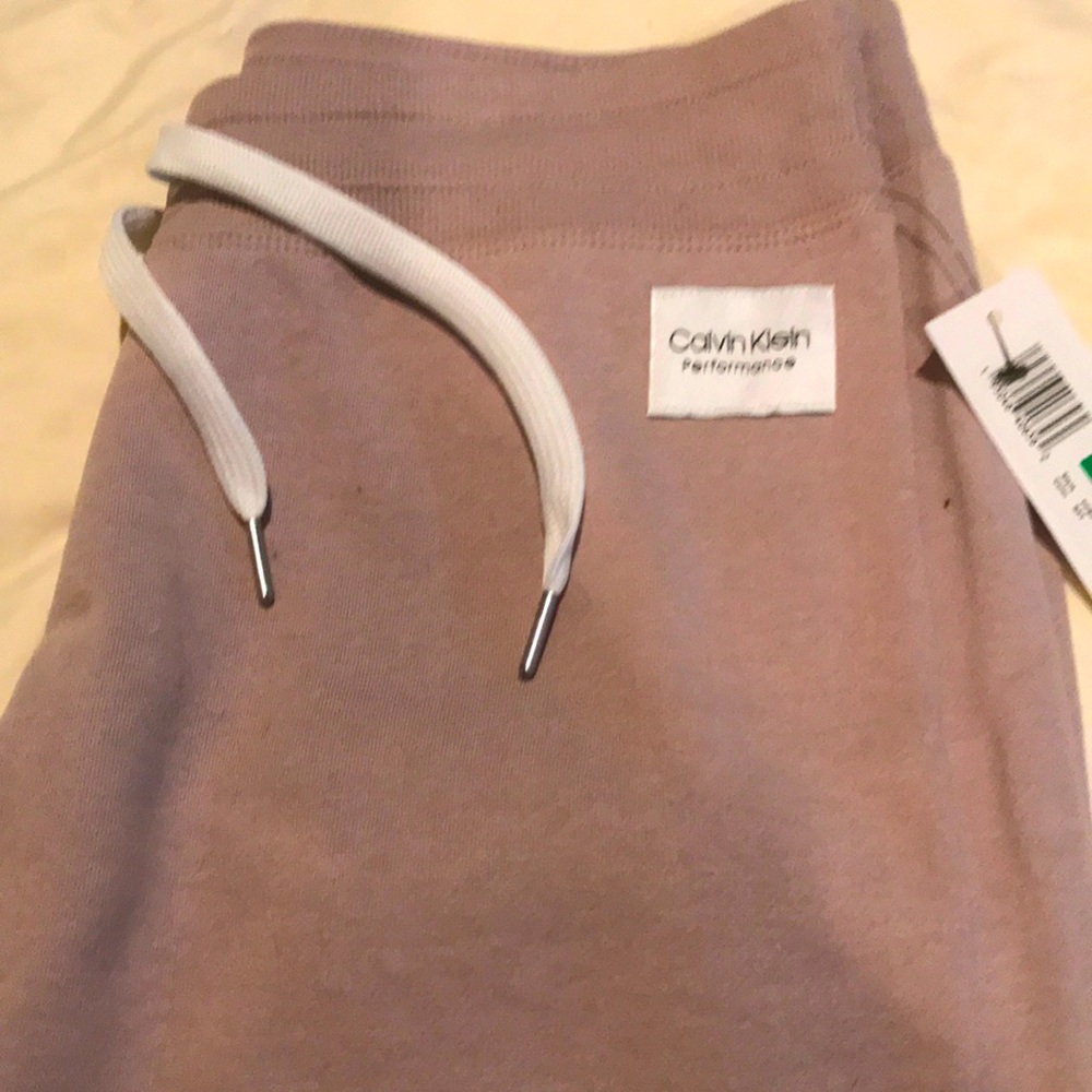 Lavender CK sweatpants